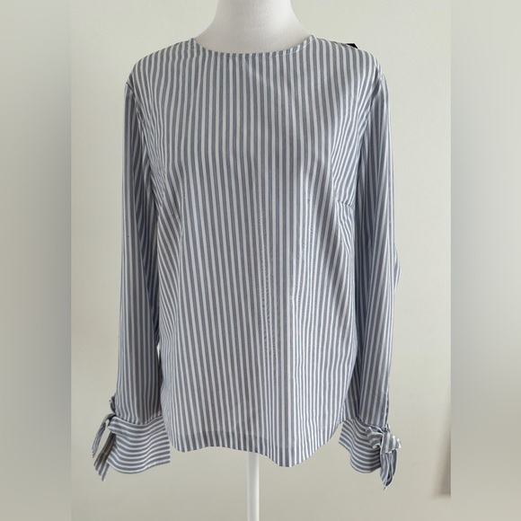 Banana Republic Tops - New! Banana Republic Striped Cotton Blouse